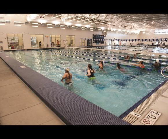 Olympic-sized pool